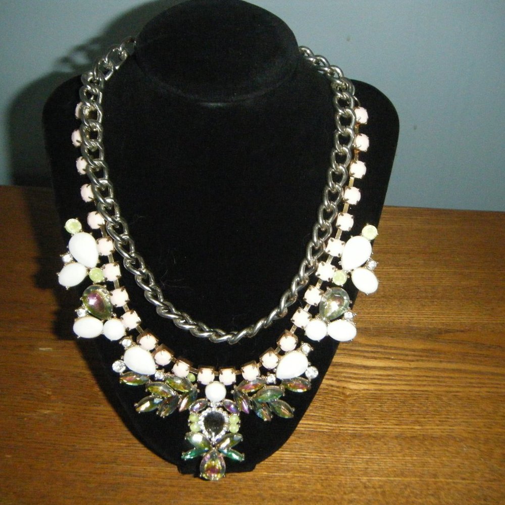 Silver Gold Tone MC Necklace